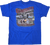 MEN'S BLUE HD STRIKING POCKET T-SHIRT - POST CARD