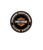 Beartooth Harley-Davidson® Stamp Challenge Coin, Black, White & Orange -