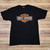 MEN'S BLACK H-D ELONGATED B&S T-SHIRT - RIVER BEAR