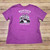 WOMEN'S PURPLE HD TIGRESS T-SHIRT - PAW