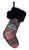HARLEY-DAVIDSON EMBROIDERED B&S HOLIDAY PLAID HANGING STOCKING