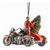 HARLEY-DAVIDSON 2025 SCULPTED BIKER MRS CLAUS HOLIDAY CHRISTMAS TREE ORNAMENT