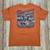 MENS ORANGE H-D SLICK T-SHIRT - POST CARD