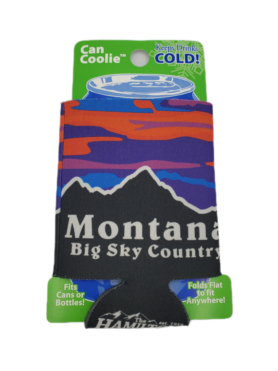 MONTANA BIG SKY COUNTRY SUNSET CAN COOLER