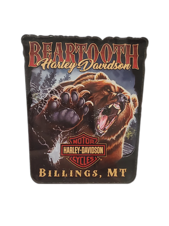BEARTOOTH HARLEY-DAVIDSON® RIVER BEAR MAGNET