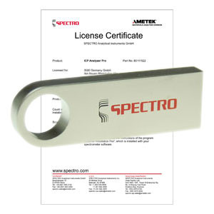 Software Update ICP Analyzer Pro für SPECTROBLUESPECTROICPSpektrometer