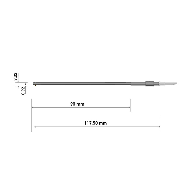 120mm SMALL BORE 5mm i-SERIES STYLUS