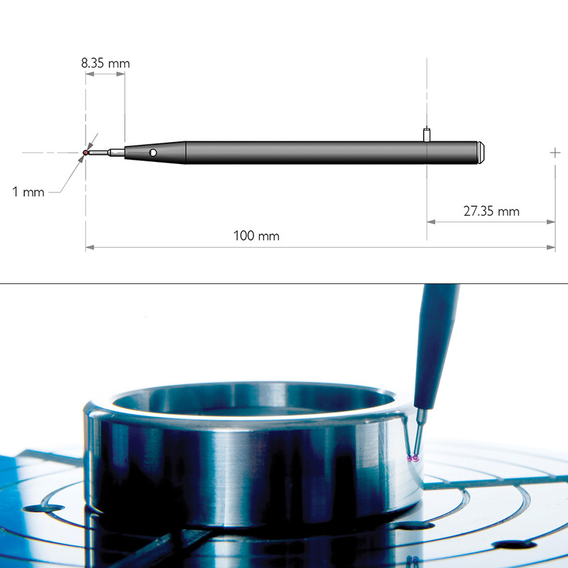 1mm Kugeltaster