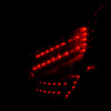 2004-2008 Nissan Maxima LED Tail Lights (Matte Black Housing/Clear Lens)