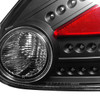 2004-2008 Nissan Maxima LED Tail Lights (Matte Black Housing/Clear Lens)