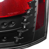 2004-2008 Nissan Maxima LED Tail Lights (Matte Black Housing/Clear Lens)