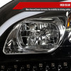 2006-2008 Mercedes Benz W164 ML Class LED Bar Projector Headlights w/ Sequential Turn Signal Lights (Jet Black Housing/Clear Lens)