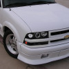 1998-2004 Chevrolet S10/ GMC Sonoma Bumper Lights (Matte Black Housing/Clear Lens)