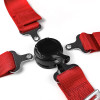 Universal Red 4 Point Quick Release Camlock Racing Seat Belt Safety Harness