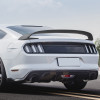 2015-2022 Ford Mustang Matte Black ABS GT350R Style 3PC Rear Spoiler Wing