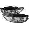 2001-2002 Toyota Corolla H3 Fog Lights (Chrome Housing/Clear Lens)