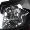 2005-2008 Dodge Magnum Tail Lights (Matte Black Housing/Clear Lens)