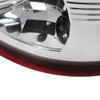 2007-2014 GMC Sierra LED Tail Lights (Chrome Housing/Red Clear Lens)