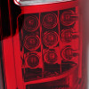 2009-2014 Ford F-150 LED Tail Lights (Chrome Housing/Red Lens)