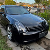 2005-2006 Infiniti G35 Sedan Halo Projector Headlights w/ SMD LED Light Strip (Matte Black Housing/Clear Lens)