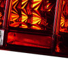 2005-2009 Ford Mustang Sequential LED Tail Lights (Chrome Housing/Red Lens)