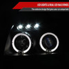 2003-2005 Toyota 4Runner Dual Halo Projector Headlights (Matte Black Housing/Clear Lens)