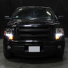 2009-2014 Ford F-150 Projector Headlights w/ LED Light Strip (Chrome Housing/Clear Lens)