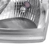 1997-2004 Ford F-150/Expedition Factory Style Crystal Headlights (Chrome Housing/Clear Lens)