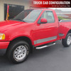 1997-2004 Ford F-150F/250 Regular Cab 3" Chrome Stainless Steel Side Step Nerf Bars