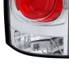 2005-2015 Nissan Armada Tail Lights (Chrome Housing/Clear Lens)