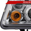 1999-2005 Volkswagen Jetta/Bora Mk4 Dual Halo Projector Headlights w/ LED Light Strip (Chrome Housing/Clear Lens)