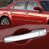 2004-2011 Chrysler 300C/Sebring/Town & Country Dodge Avenger/Caliber/Magnum Jeep Patriot ABS Door Handle Trim (Chrome)