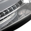 2015-2019 Ford Focus Hatchback LED Tail Lights (Chrome Housing/Clear Lens)