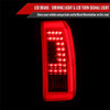 2015-2020 GMC Yukon/Yukon XL Denali SLE/SLT LED Tail Lights (Chrome Housing/Red Clear Lens)
