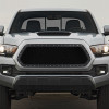 2016-2018 Toyota Tacoma Rivet Style Black Stainless Steel Mesh Grille Insert