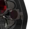 2002-2009 Chevrolet Trailblazer Tail Lights (Chrome Housing/Smoke Lens)
