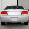 2005-2014 Ford Mustang Coupe Textured Matte Black ABS Vintage Style Rear Window Louver