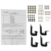 2001-2003 Ford F-150 SuperCrew Cab 4" Chrome Stainless Steel Side Step Nerf Bars
