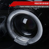 2000-2002 Dodge Plymouth Neon Dual Halo Projector Headlights (Glossy Black Housing/Smoke Lens)
