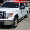 2009-2014 Ford F-150 Super Cab 3" Chrome Stainless Steel Side Step Nerf Bars