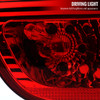 2000-2006 BMW E53 X5 LED Tail Lights - OZ (Chrome Housing/Red Smoke Lens)