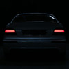 2001-2003 BMW E39 5 Series Sedan LED Tail Lights (Chrome Housing/Red Clear Lens)