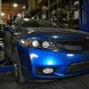 2006-2011 Honda Civic Sedan Dual Halo Projector Headlights (Matte Black Housing/Clear Lens)