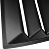 2008-2020 Dodge Challenger Matte Black Polypropylene Window Louvers