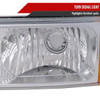 2002-2007 Chevrolet Silverado/Avalanche Bumper Lights (Chrome Housing/Clear Lens)
