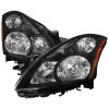 2010-2012 Nissan Altima Sedan Factory Style Headlights (Matte Black Housing/Clear Lens)
