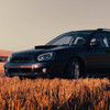 2004-2005 Subaru Impreza WRX/STI Outback Projector Headlights w/ LED Bar (Matte Black Housing/Clear Lens)