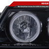2000-2005 Chevrolet Impala Dual Halo Projector Headlights (Glossy Black Housing/Smoke Lens)