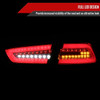 2008-2017 Mitsubishi Lancer / 2008-2015 Lancer EVO X Sedan LED Tail Lights (Chrome Housing/Smoke Lens)