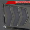 2014-2021 Toyota Tundra LED C-Bar Projector Headlights w/ Sequential Arrow Turn Signals (Chrome Housing/Smoked Lens)